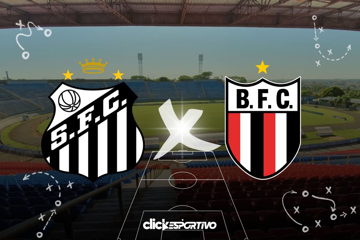 Santos x Botafogo-SP - Série B 2024