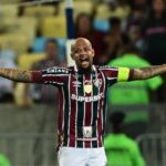 Felipe Melo agrediu assessor do Atlético-GO no último sábado (Foto: Pablo Porciuncula/AFP)