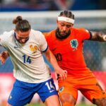 França e Holanda fizeram uma partida burocrática. Foto: Reprodução/X