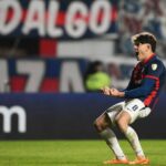 O jogador enfrentou o Palmeiras na Libertadores da América. Foto: LUIS ROBAYO/AFP