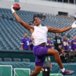 Justin Jefferson renovou por mais quatro anos. Foto: Reprodução/Facebook