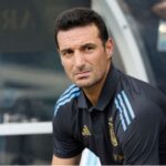 Lionel Scaloni, treinador da Argentina (Foto: Kamil Krzaczynski/AFP)