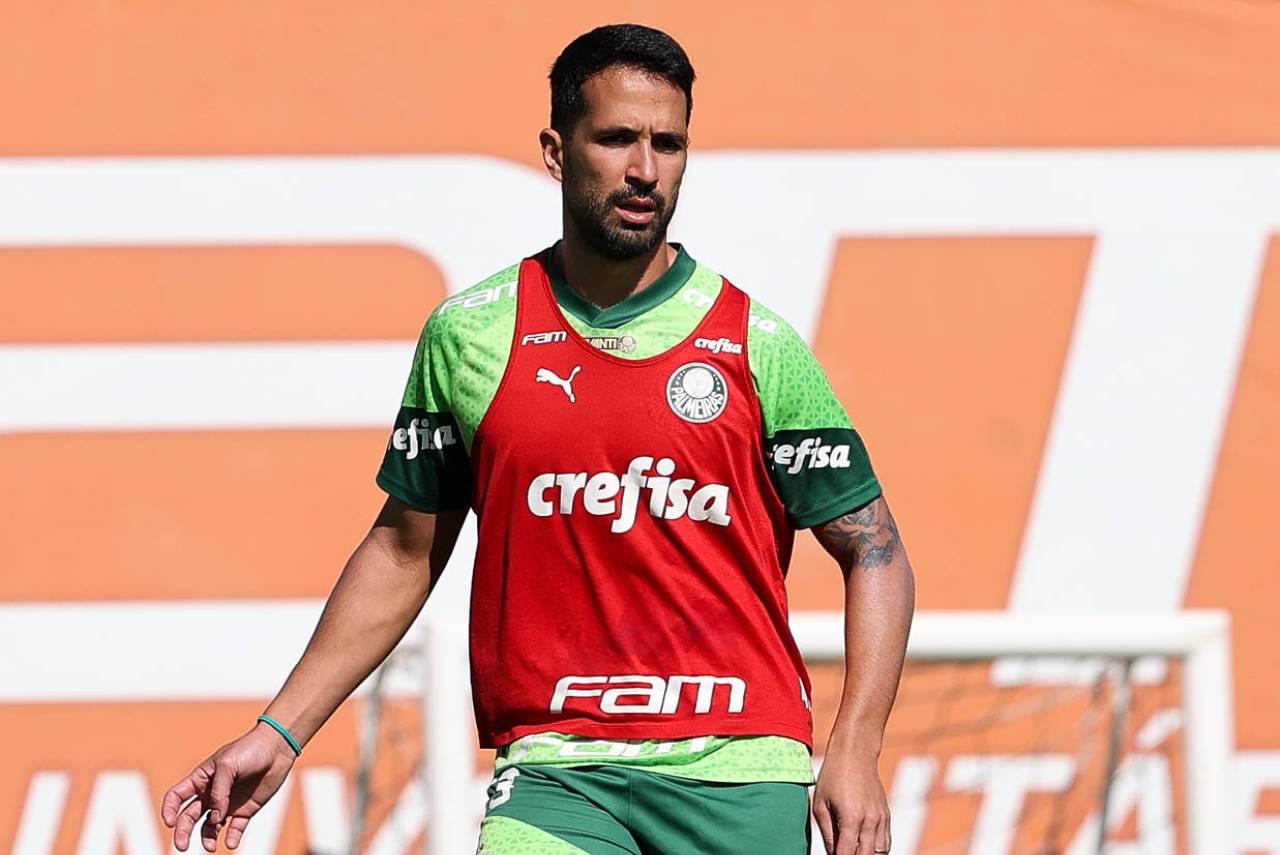 Luan tem 31 anos e está no Palmeiras desde 2017. Foto:Cesar Greco/Palmeiras
