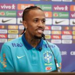 Éder Militão falou em coletiva de imprensa nesta terça-feira (18). Foto: Rafael Ribeiro/CBF
