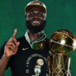 Neemias Queta faturou a NBA pelo Boston Celtics (Foto: Reprodução)