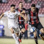 O Santos perdeu duas posições na classificação. Foto: Reprpdução/X