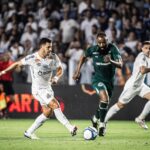 O Santos voltou a vencer após uma sequência de derrotas. Foto: Reprodução/X
