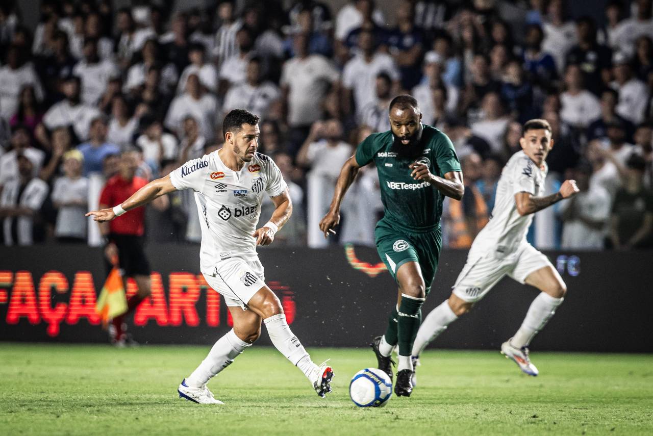 O Santos voltou a vencer após uma sequência de derrotas. Foto: Reprodução/X