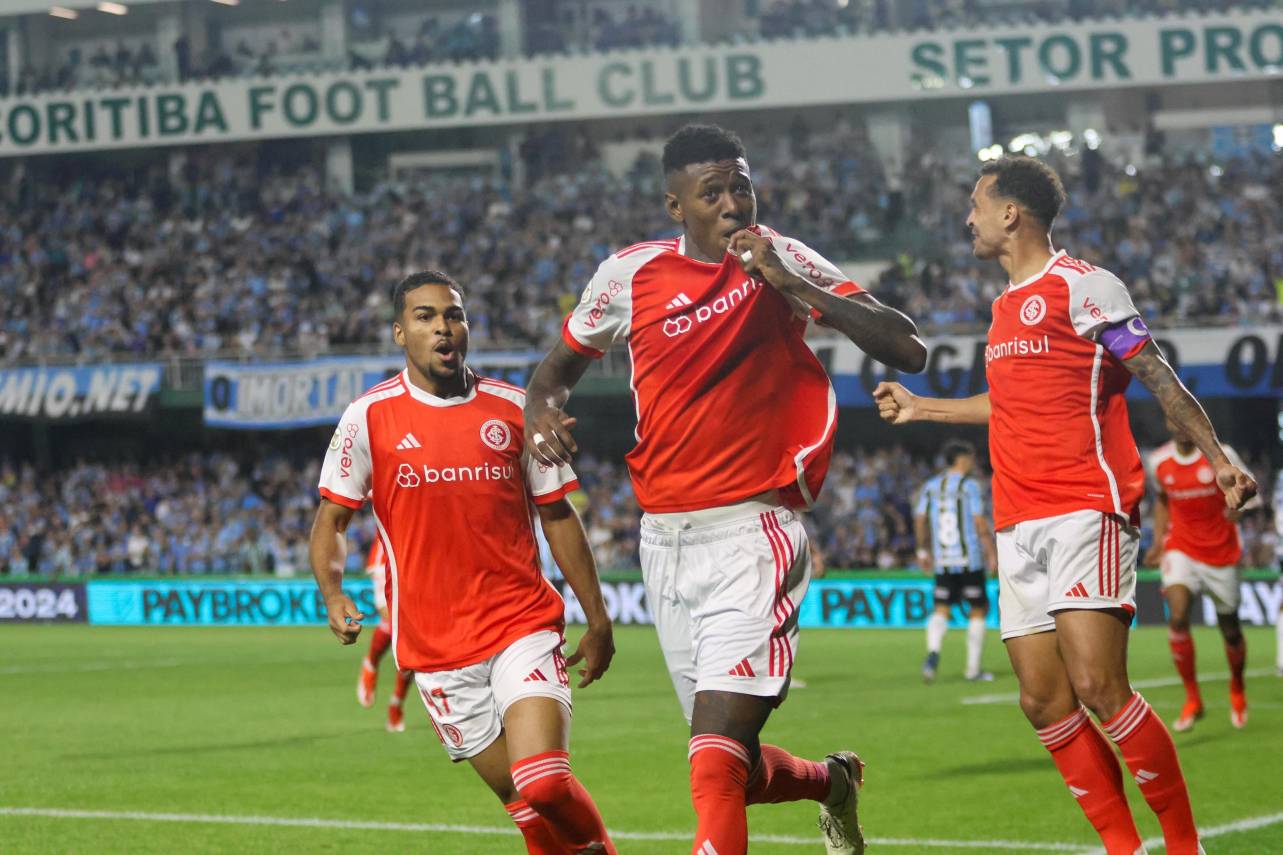 Vitão foi o autor do único gol do jogo. Foto: Ricardo Duarte/Internacional