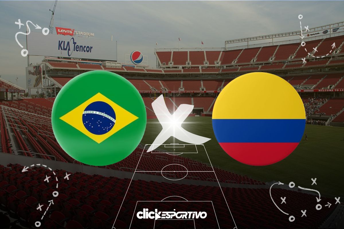 Brasil x Colômbia - Copa América 2024