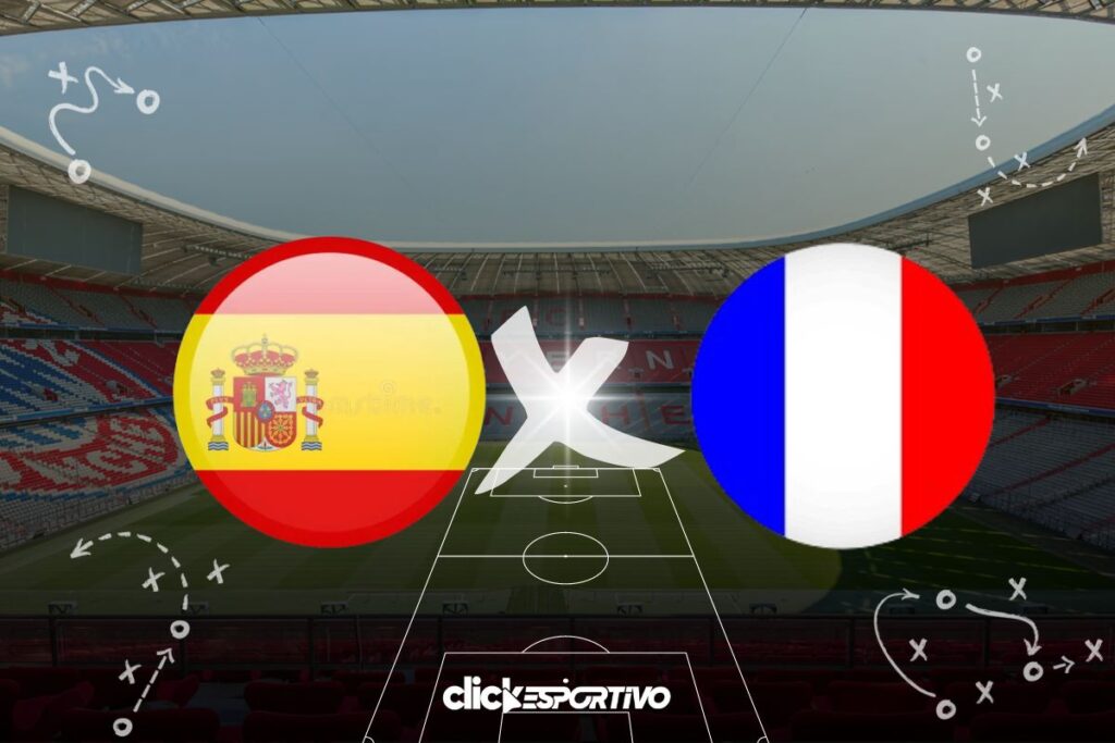Espanha x França - Eurocopa 2024