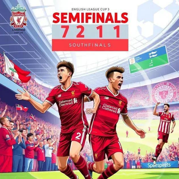 Liverpool Avança às Semifinais da Copa da Liga Inglesa