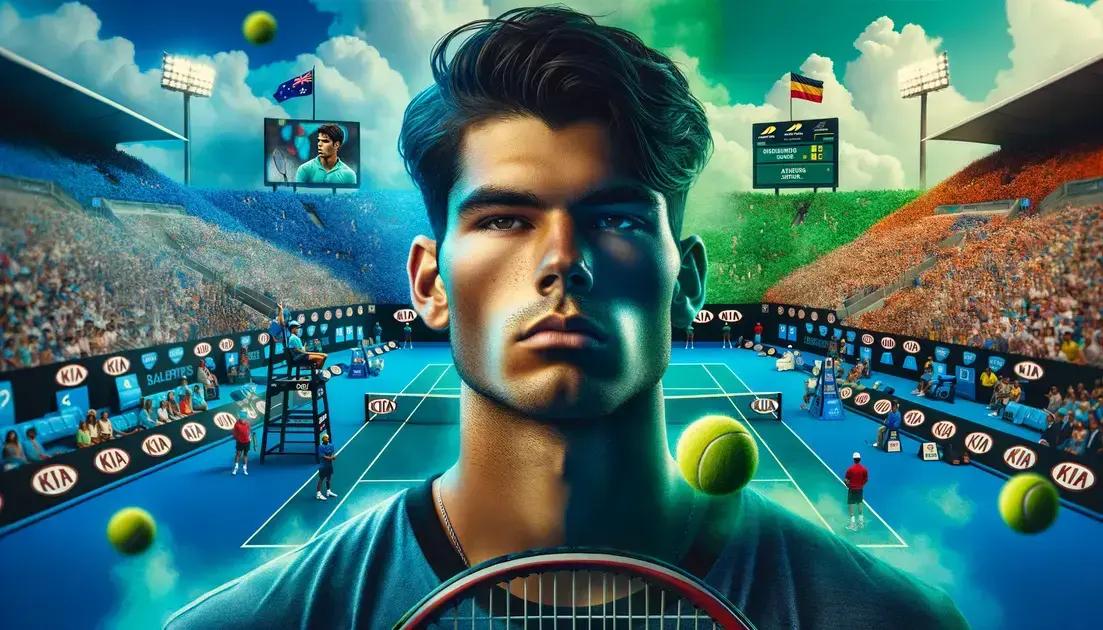 Alcaraz admite perda de foco e prevê jogo duro nas oitavas