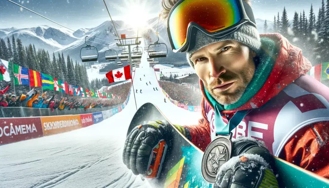 André Barbieri Conquista Prata na Copa Europeia de Snowboard