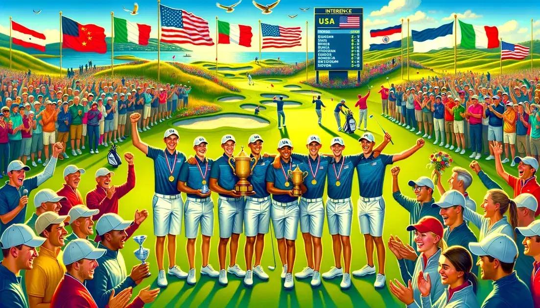 Como os EUA Permaneceram Invictos na Bridges Cup