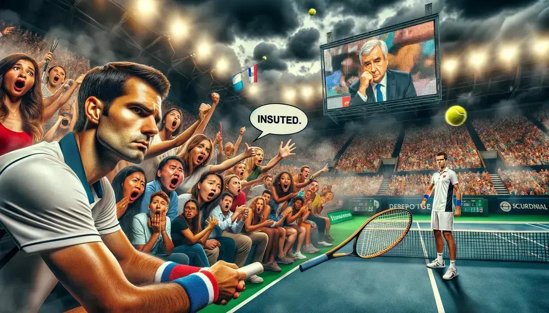 Desculpas da emissora australiana a Djokovic após polêmica