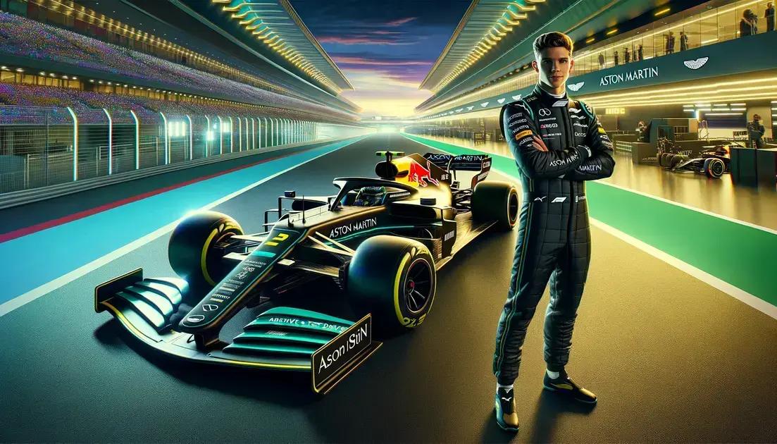 Felipe Drugovich: Piloto Reserva da Aston Martin em 2025