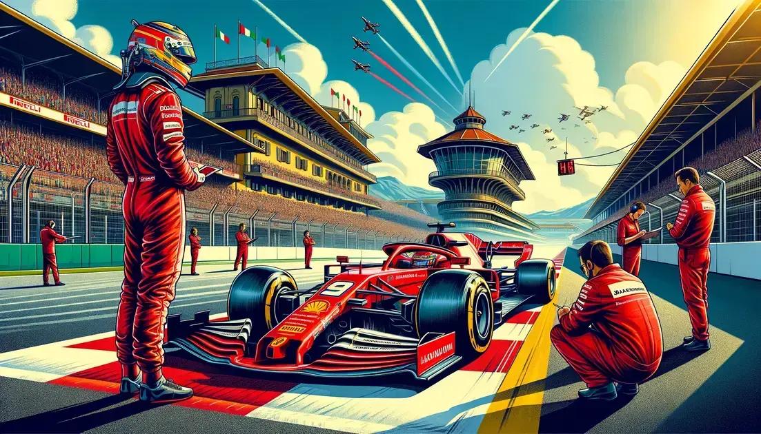 Ferrari Revela Locais dos Testes de Lewis Hamilton em 2025