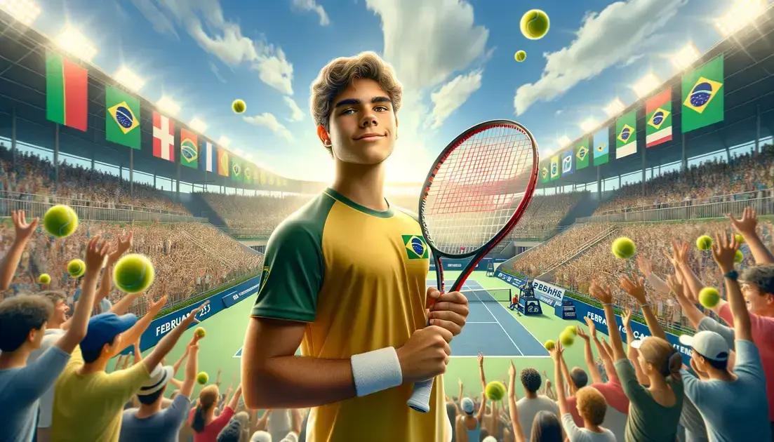 João Fonseca é Confirmado no Rio Open 2025