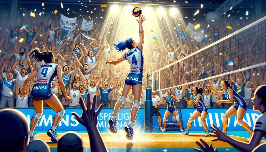 Minas vence fora de casa na Superliga Feminina