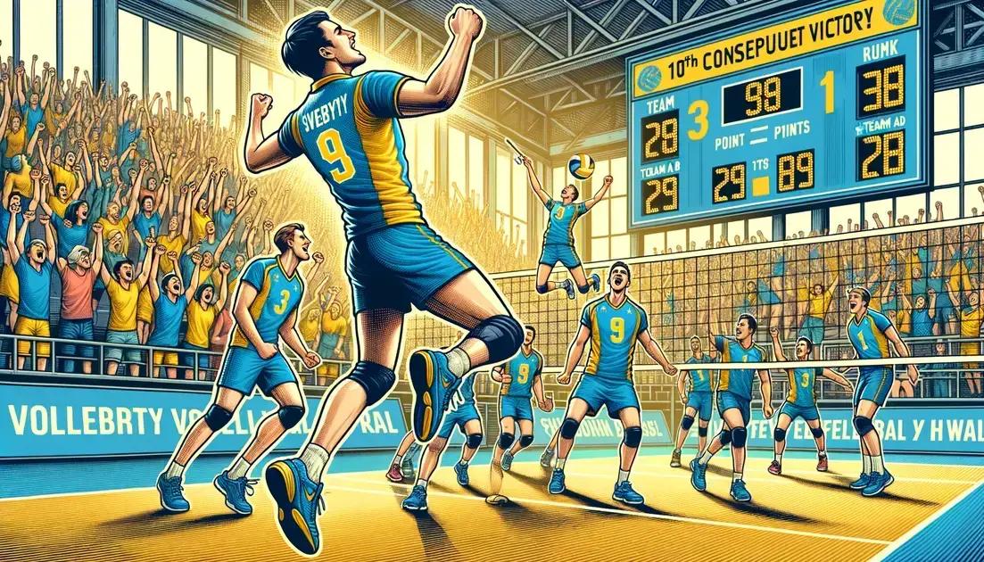 Minas vence São José e alcança décima vitória na Superliga