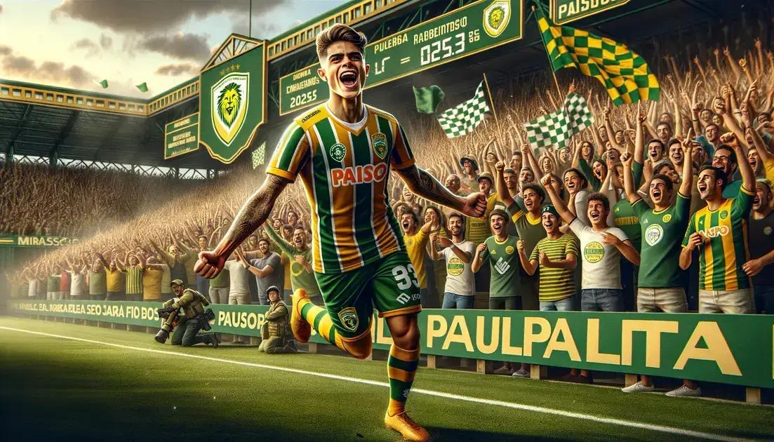 Mirassol Anuncia Reforço: Guilherme Pato Chega para 2025