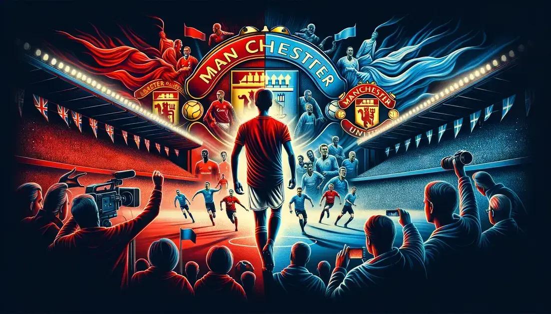 O que Beckham e ídolos do United têm a ver com o City