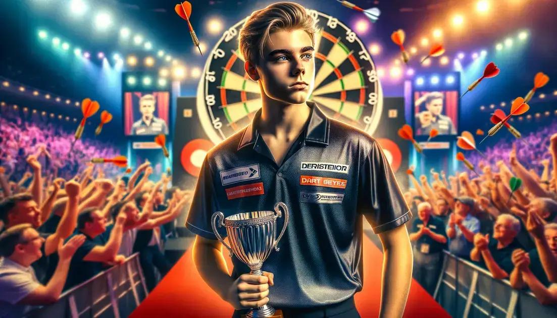 O que faz Luke Littler, o jovem campeão de dardos, tão bom?