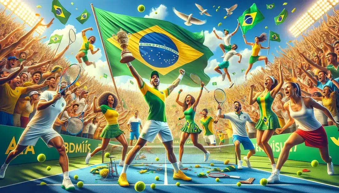 Resultados de Tênis: O Dia dos Brasileiros em Destaque