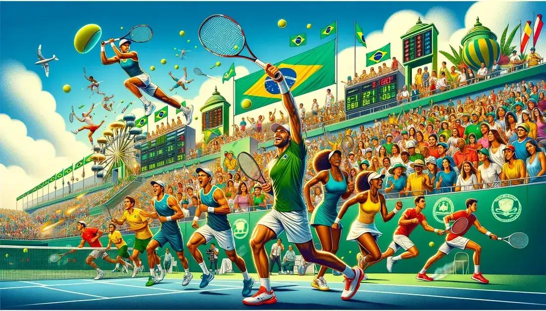 Resultados do Tênis Brasileiro: O que Aconteceu Hoje