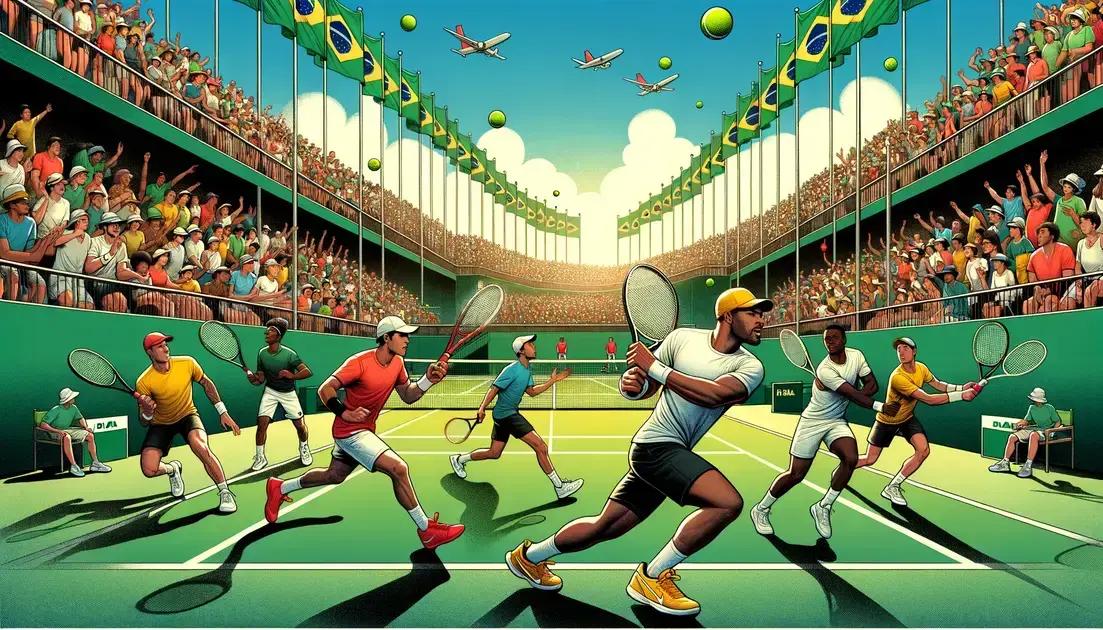 Resultados do Tênis Brasileiro: O que Aconteceu Hoje