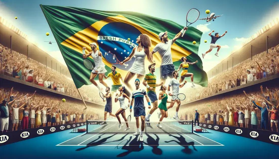 Resultados do Tênis: O Dia dos Brasileiros em Destaque