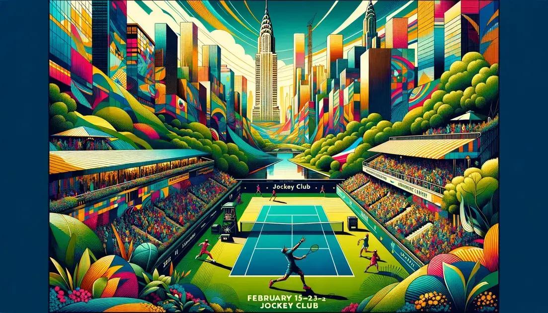 Rio Open: Pôster Oficial de Luiz Zerbini é Revelado