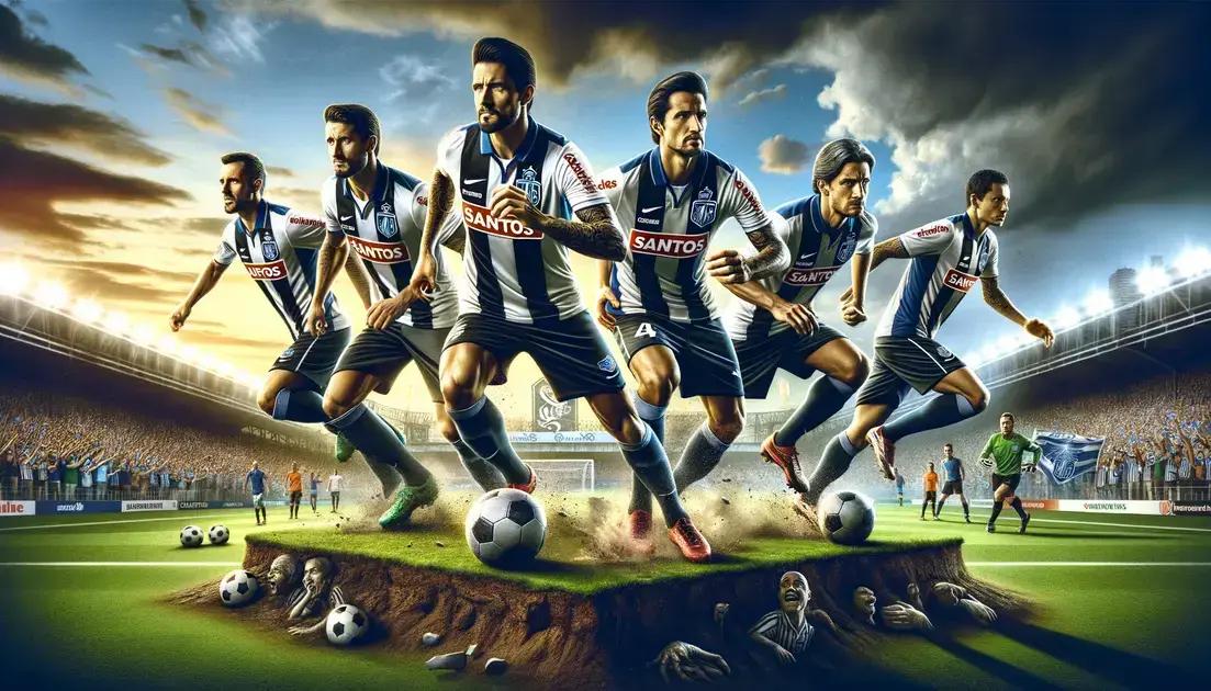 Saída de Jair: 3 Jogadores na Disputa pela Zaga do Santos