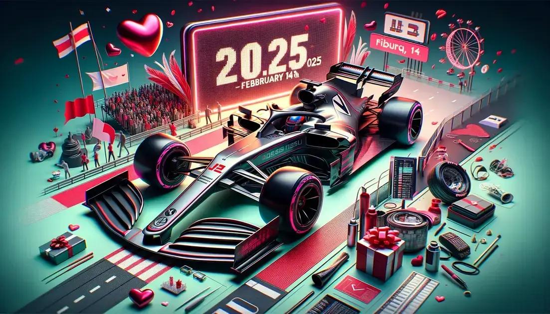 Williams Lança Carro de 2025 em 14 de Fevereiro