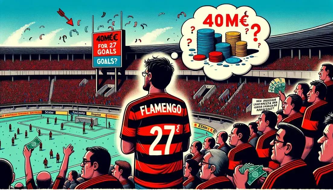 Flamengo Gasta 40 Milhões de Euros e Retorna Apenas 27 Gols