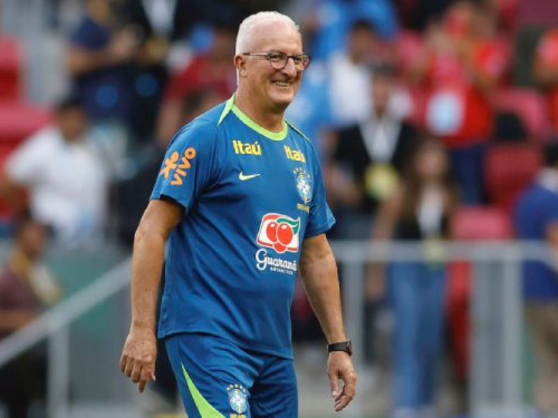 Dorival Júnior, técnico da Seleção Brasileira, em coletiva de imprensa.