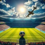 Estádio lotado com torcedores vibrantes assistindo a um jogo de futebol no Brasileirão.