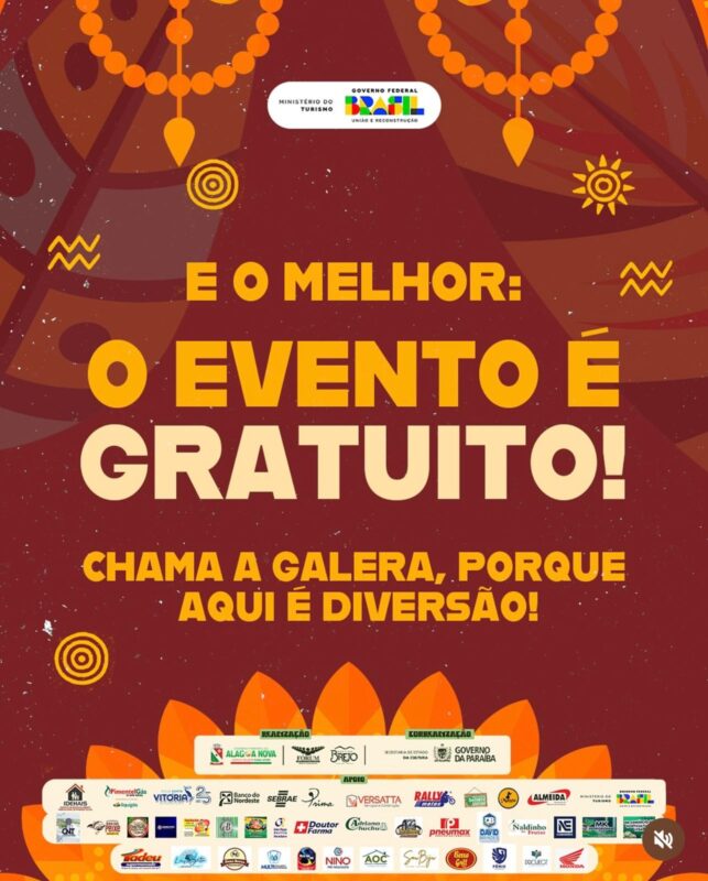 Caminhos do Frio em Alagoa Nova: programação completa e shows confirmados