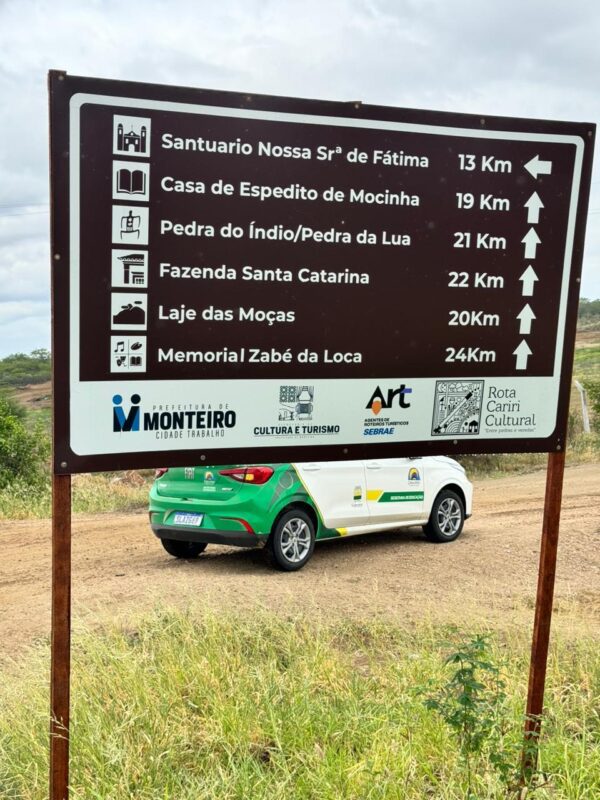 Cidades do Cariri reforçam sinalização turística para aumentar visitação